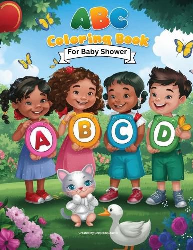 Abc Coloring Book For Baby Shower