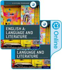 Cover image for Oxford IB Diploma Programme: English A: Language and Literature Print and Enhanced Online Course Book Pack