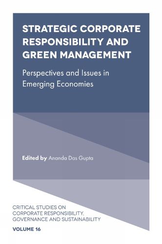 Cover image for Strategic Corporate Responsibility and Green Management