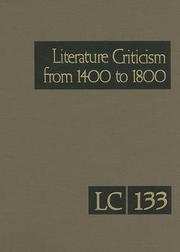 Cover image for Literature Criticism from 1400 to 1800