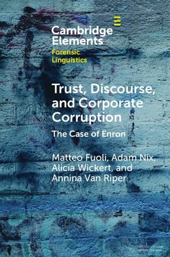 Cover image for Trust, Discourse, and Corporate Corruption