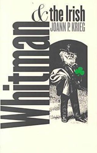 Cover image for Whitman and the Irish