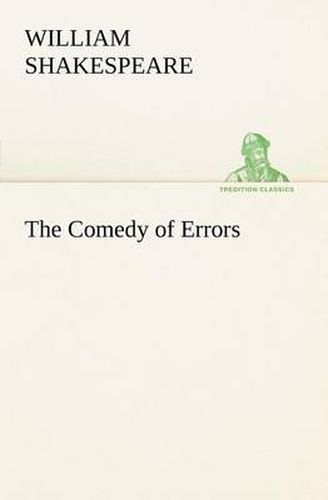 Cover image for The Comedy of Errors