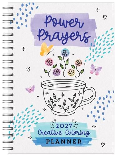 Cover image for 2027 Power Prayers Creative Coloring Planner