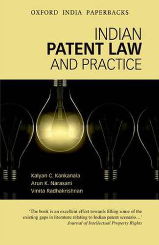 Cover image for Indian Patent Law and Practice