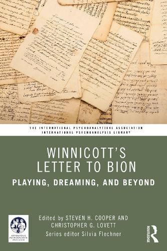 Cover image for Winnicott's Letter to Bion