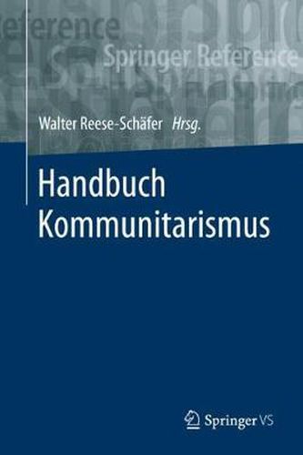 Cover image for Handbuch Kommunitarismus