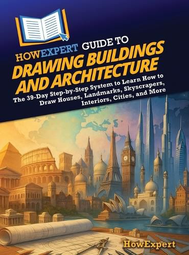 Cover image for HowExpert Guide to Drawing Buildings and Architecture