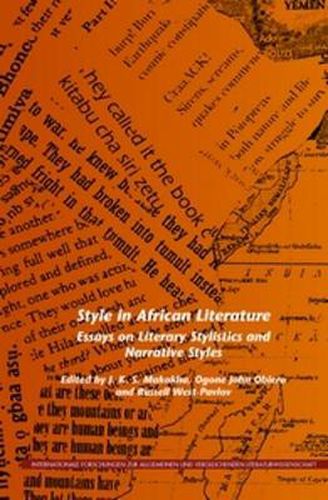 Cover image for Style in African Literature: Essays on Literary Stylistics and Narrative Styles