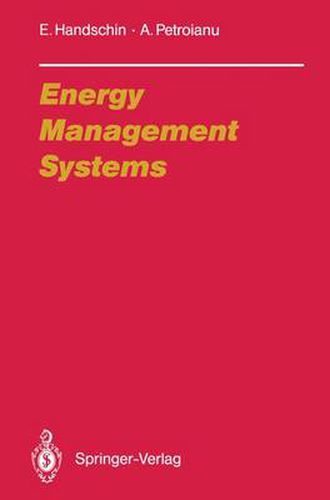 Cover image for Energy Management Systems: Operation and Control of Electric Energy Transmission Systems