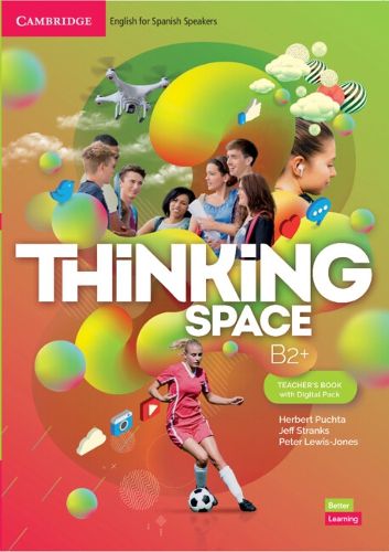 Cover image for Thinking Space B2+ Teacher's Book with Digital Pack