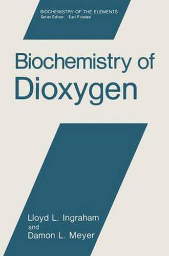 Cover image for Biochemistry of Dioxygen