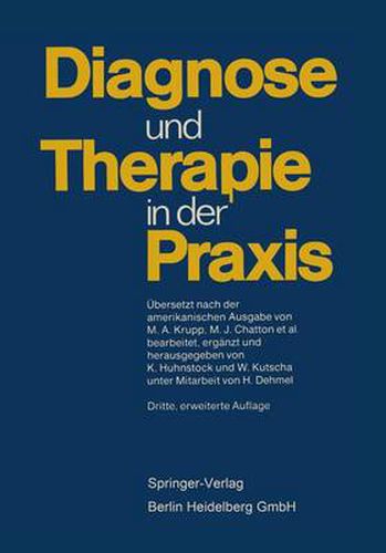 Cover image for Diagnose und Therapie in der Praxis