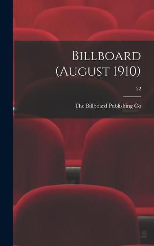 Cover image for Billboard (August 1910); 22