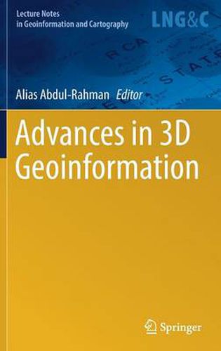 Cover image for Advances in 3D Geoinformation