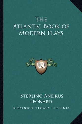 Cover image for The Atlantic Book of Modern Plays