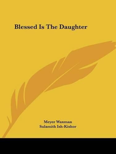 Cover image for Blessed Is the Daughter
