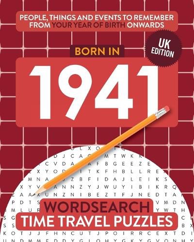 Cover image for Born in 1941: Your Life in Wordsearch Puzzles