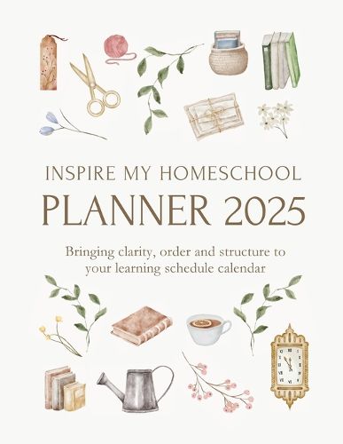 Cover image for Inspire My Homeschool Planner 2025