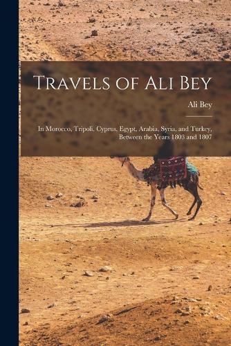 Cover image for Travels of Ali Bey