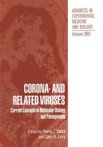 Cover image for Corona- and Related Viruses: Current Concepts in Molecular Biology and Pathogenesis