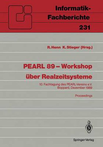 Cover image for PEARL 89 - Workshop uber Realzeitsysteme