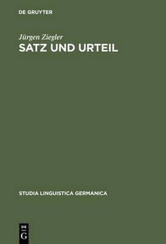 Satz und Urteil