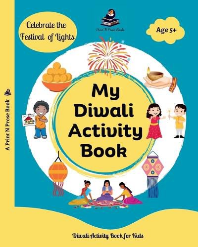 Cover image for My Diwali Activity Book: Colouring, Story, Craft, Recipes and many more