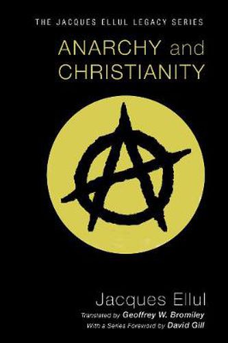 Cover image for Anarchy and Christianity