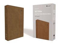 Cover image for NET Bible, Thinline Reference, Large Print, Leathersoft, Brown, Comfort Print: Holy Bible