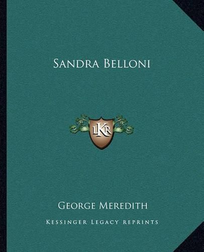 Cover image for Sandra Belloni