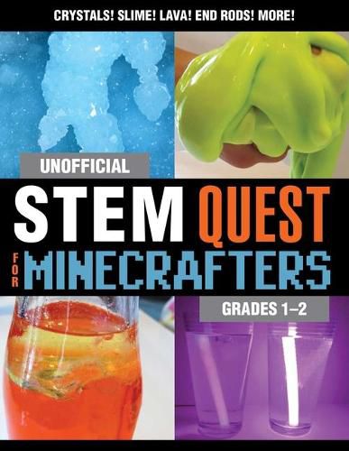 Cover image for Unofficial STEM Quest for Minecrafters: Grades 1-2