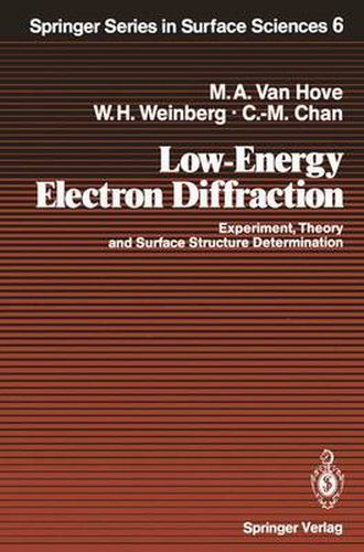 Low-Energy Electron Diffraction: Experiment, Theory and Surface Structure Determination