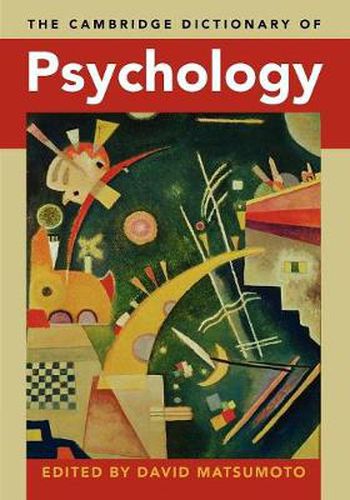 Cover image for The Cambridge Dictionary of Psychology