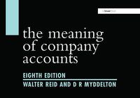 Cover image for The Meaning of Company Accounts