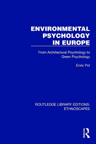 Cover image for Environmental Psychology in Europe