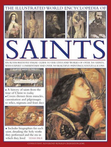 Cover image for Illustrated World Encyclopedia of Saints
