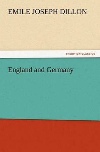 Cover image for England and Germany