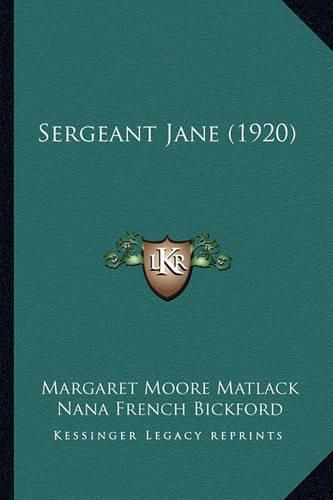 Cover image for Sergeant Jane (1920)