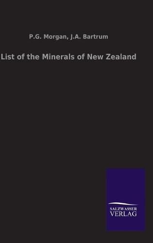 List of the Minerals of New Zealand