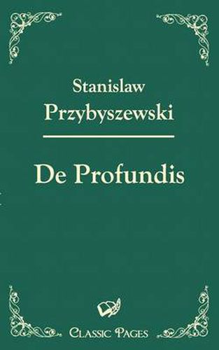 Cover image for de Profundis