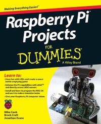 Cover image for Raspberry Pi Projects For Dummies