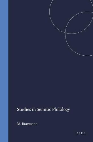 Cover image for Studies in Semitic Philology