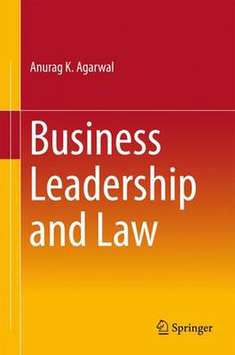 Cover image for Business Leadership and Law
