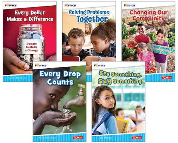 Cover image for iCivics Grade 2: Community & Social Awareness 5-Book Set