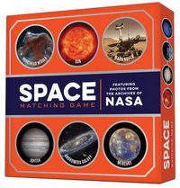 Cover image for Space Matching Game: Featuring Photos from the Archives of NASA