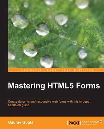 Cover image for Mastering HTML5 Forms