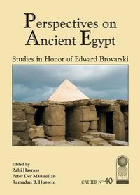 Cover image for Perspectives on Ancient Egypt: Studies in Honor of Edward Brovarski