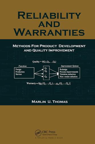 Cover image for Reliability and Warranties: Methods for Product Development and Quality Improvement