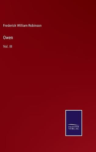 Cover image for Owen: Vol. III